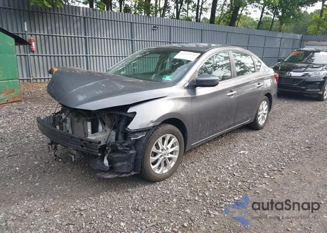 2018 Nissan Sentra Sv из США, поврежденный, VIN 3N1AB7AP4JL611935